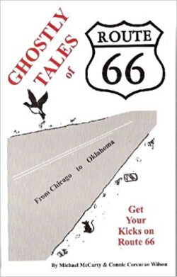 Paperback Cover of Ghostly Tales Of Route 66: Chicago to Oklahoma