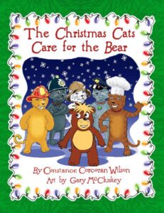 The Christmas Cats Care For The Bear Book Cover